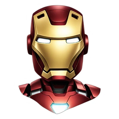 iron man happy sticker