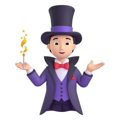 Magician  sticker