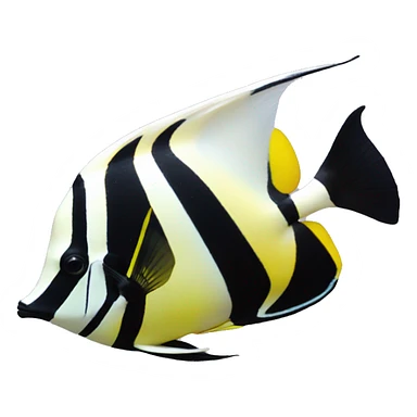 Moorish Idol sticker