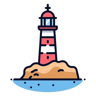 lighthouse sticker