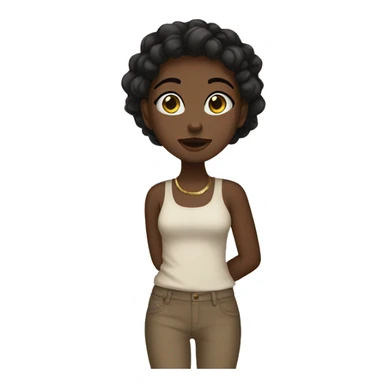 Clean girl aesthetic outfit  sticker