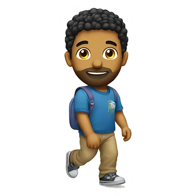 drake going to a preschool to pick up kids sticker