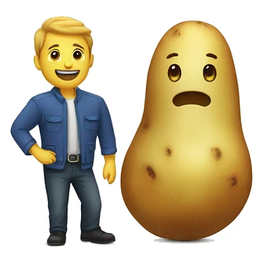 Lucashemko and potato sticker