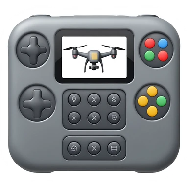 screen drone remote sticker