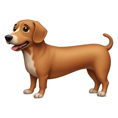 perro salchicha sticker