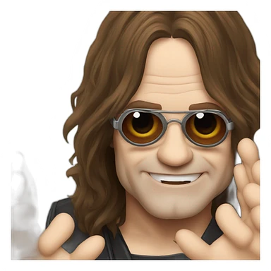 Ozzy osbourne sticker