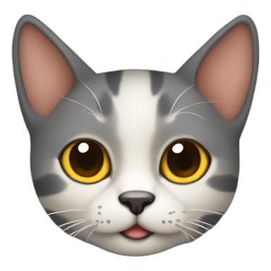 Gato saludando sticker