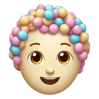 sweet cottom candy sticker