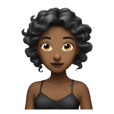 Fairy with black wings sticker