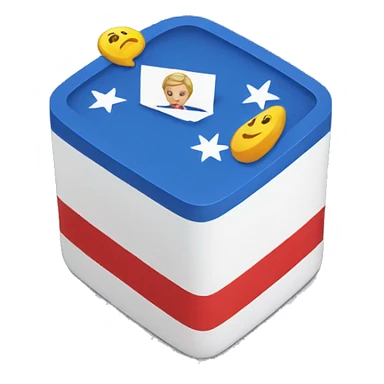 election poll sticker