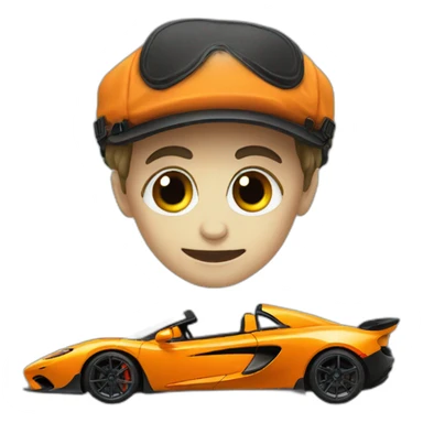 Halloween Mclaren sticker