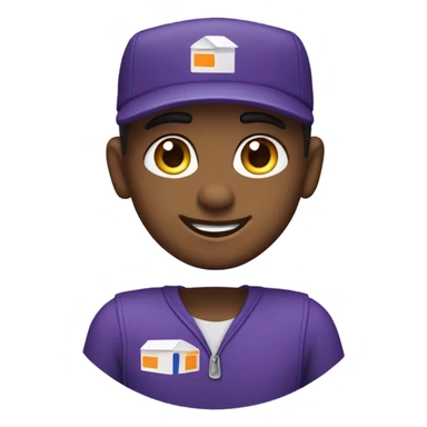 FedEx delivery driver  sticker