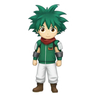 deku shoto sticker