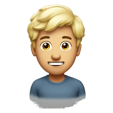 A guy farting sticker