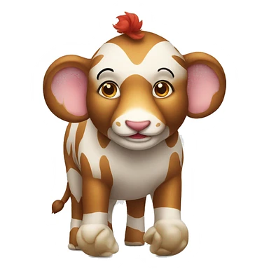 circus animal  sticker