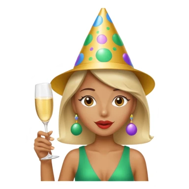 party emoji sticker