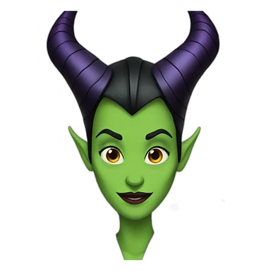 Maleficent sticker