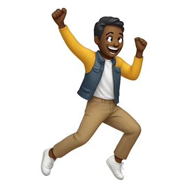 Happy dance sticker