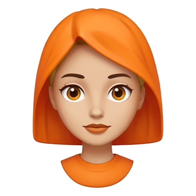 sister orange  sticker