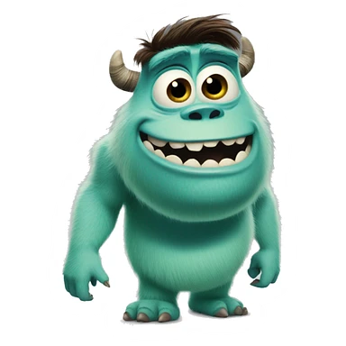 monsters inc pixar sticker