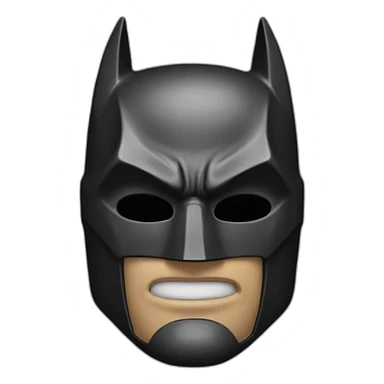 Batman mask sticker