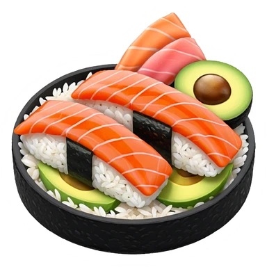 sushi rosa sticker