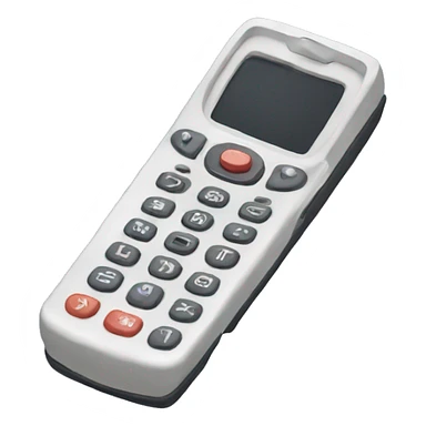 flip phone from 90s sticker