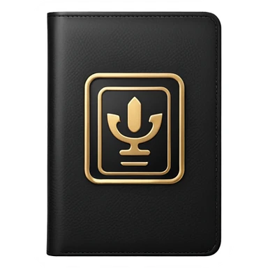 black passport sticker