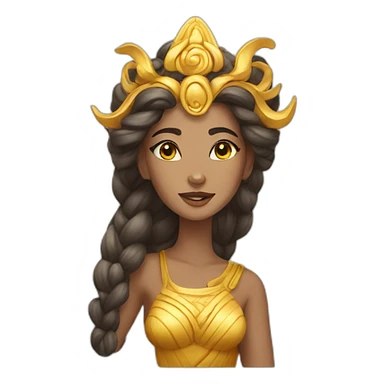 goddess of cat sticker