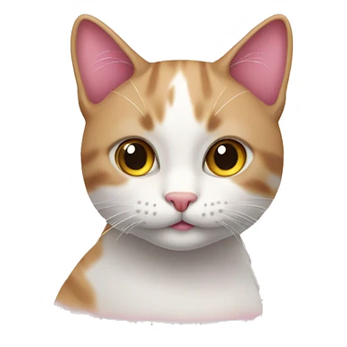 Un gato rosa sticker