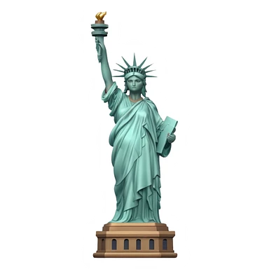 Statue of liberty  full body sticker