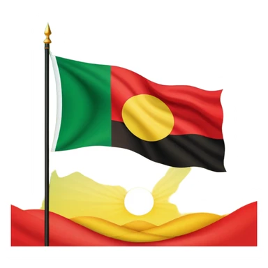 biafran flag emoji  more like an country flag yk sticker
