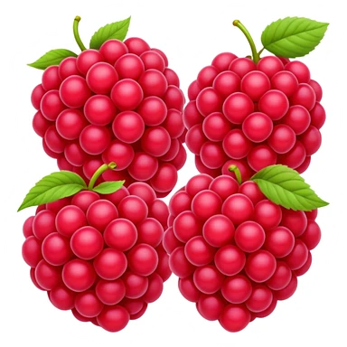 Raspberries sticker