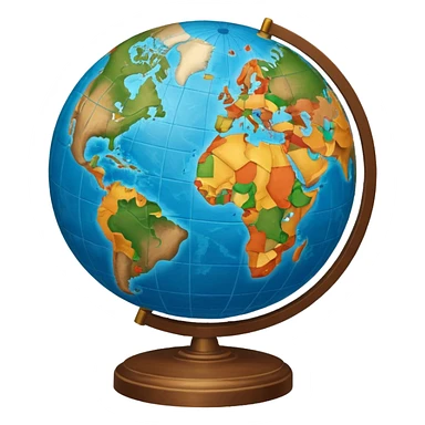 Globo ubicación  sticker