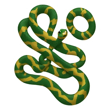Snake wearing scarf hogwarts sticker