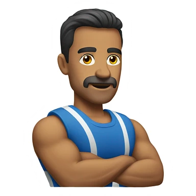 directeur musclé sticker