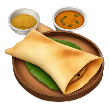 dosa south indian dish sticker