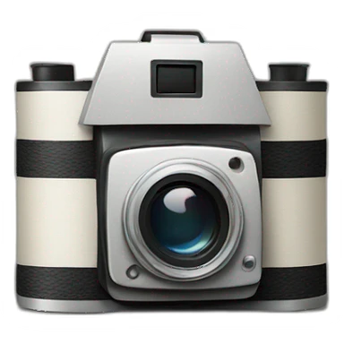 Camera film roll sticker