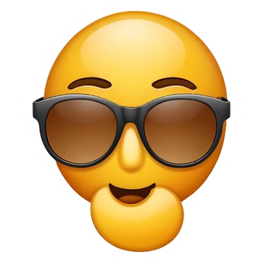 Question mark with sunglasses  sticker