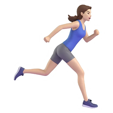 Michelle Monaghan running, female actress with brown hair sticker