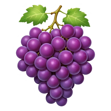 purple grapes sticker