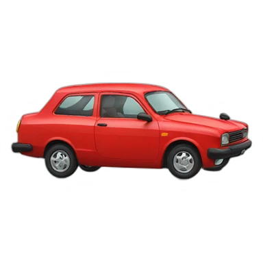 Red reliant robin rolling over sticker