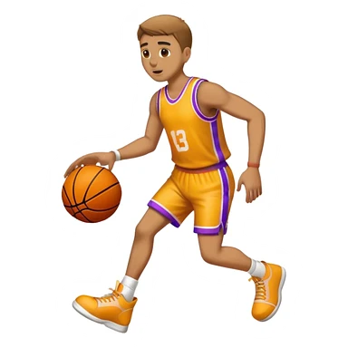 gay man play basketb sticker