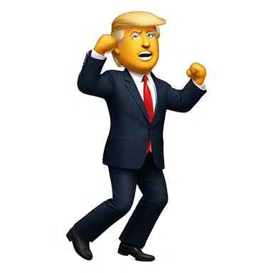 Donal trump dancing  sticker