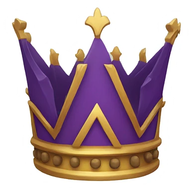 evil crown sticker