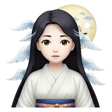 fantasma japones sticker