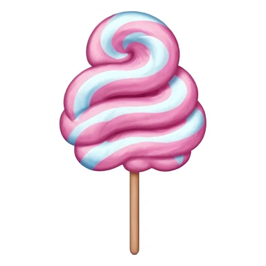 cotton candy stick sticker