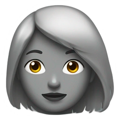 Cœur noir brisé sticker