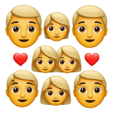 ابر بنفش پاستیلی با قلب های صورتی کوچولو sticker