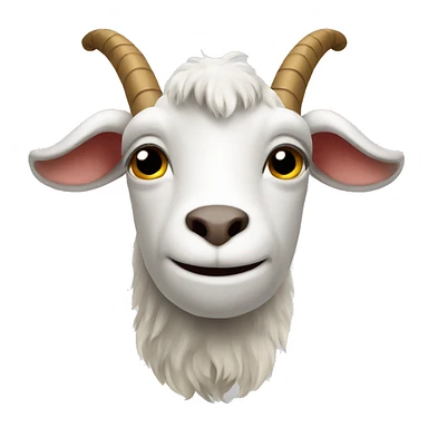 Christmas goat sticker